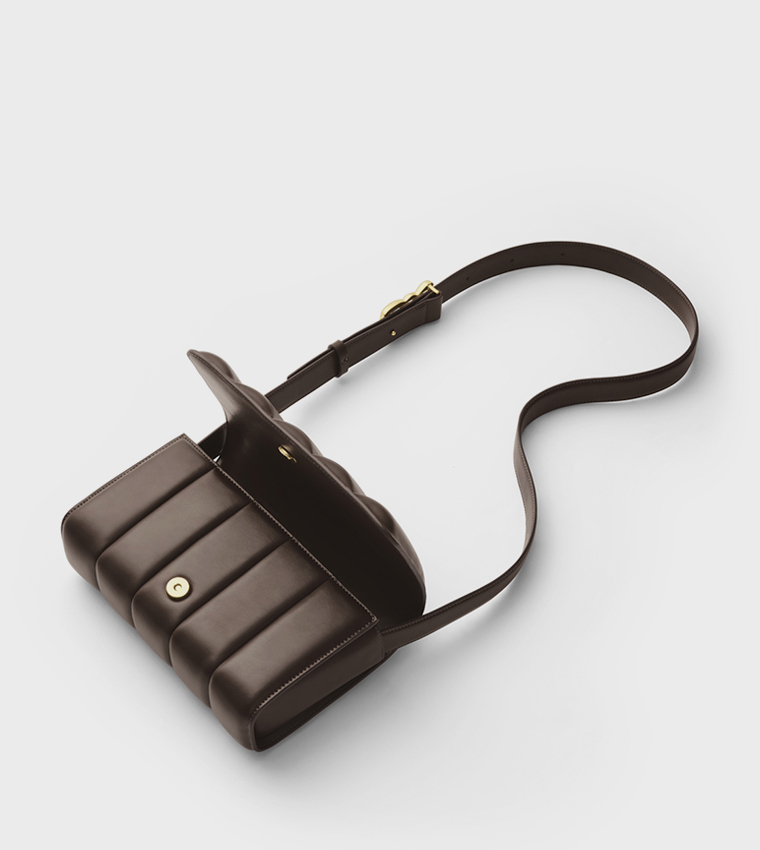 SADIE Quilted Large Crossbody Bag