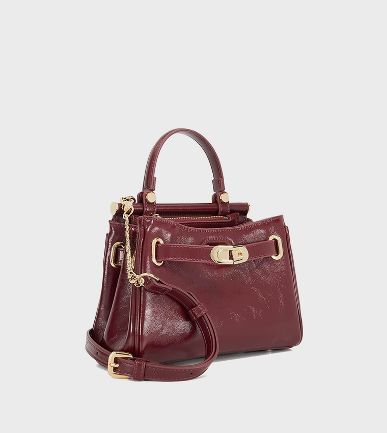 DYNAMIC Textured Satchel Bag