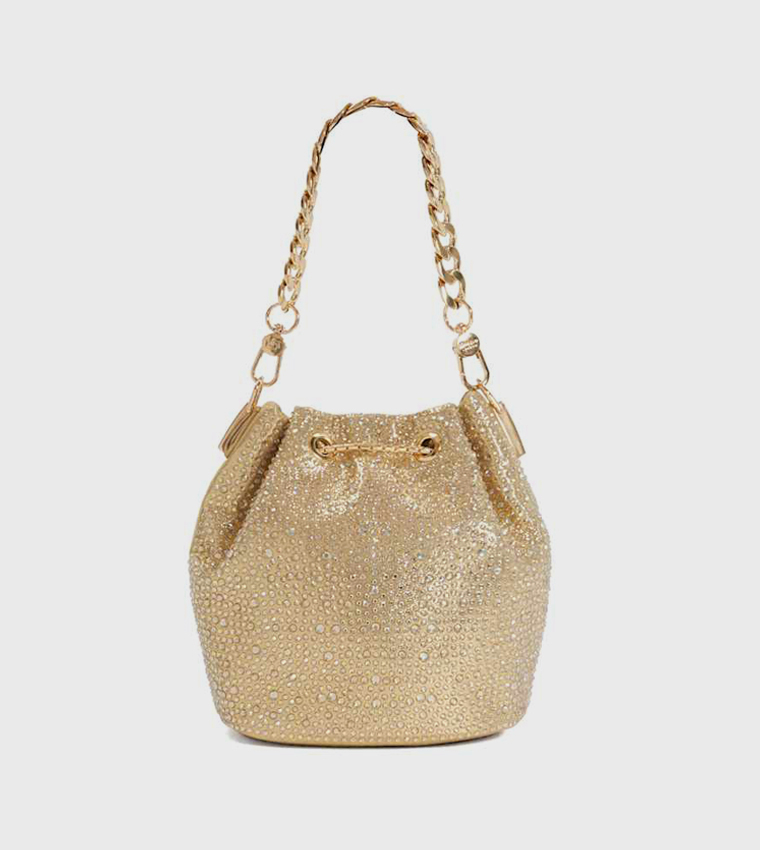 ELECTRICS Embellished Bucket Bag