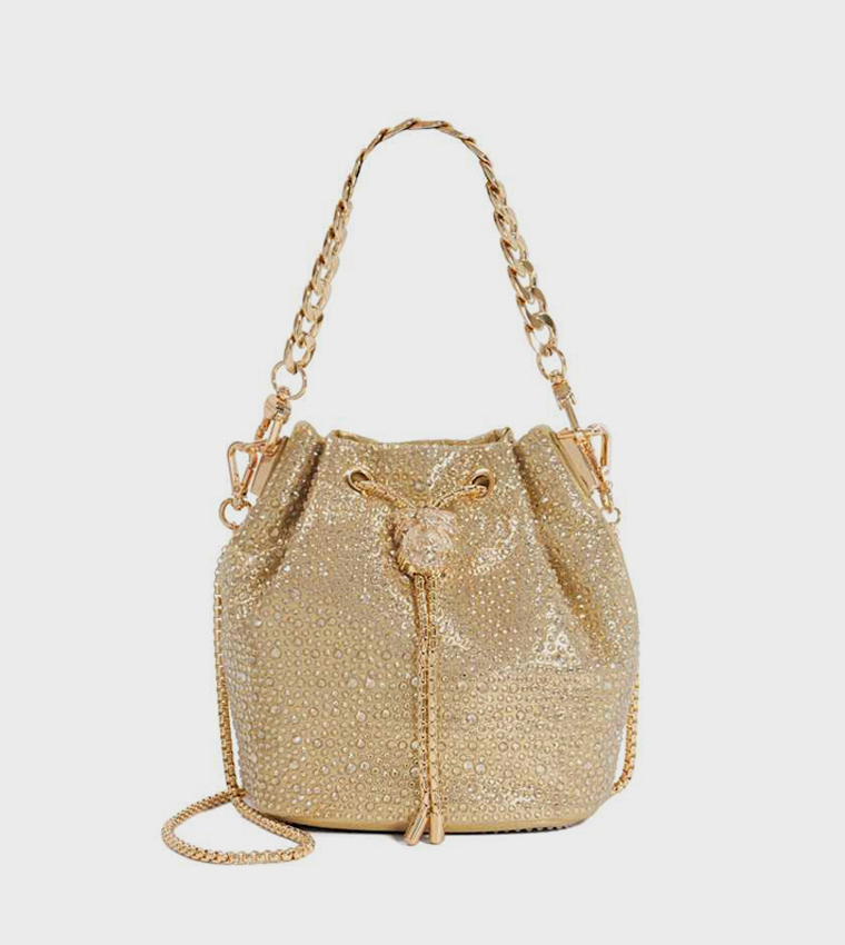 ELECTRICS Embellished Bucket Bag