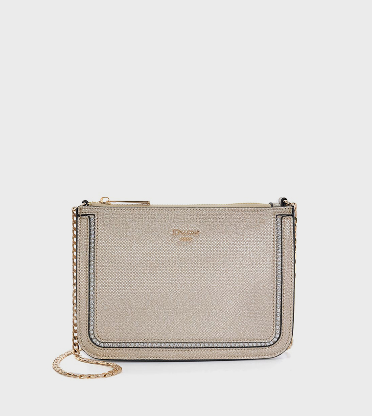 EMILYO Logo Detail Convertible Crossbody Bag