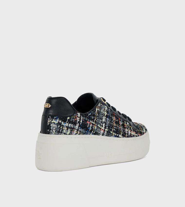 EPISODE Patterned Platform Sneakers