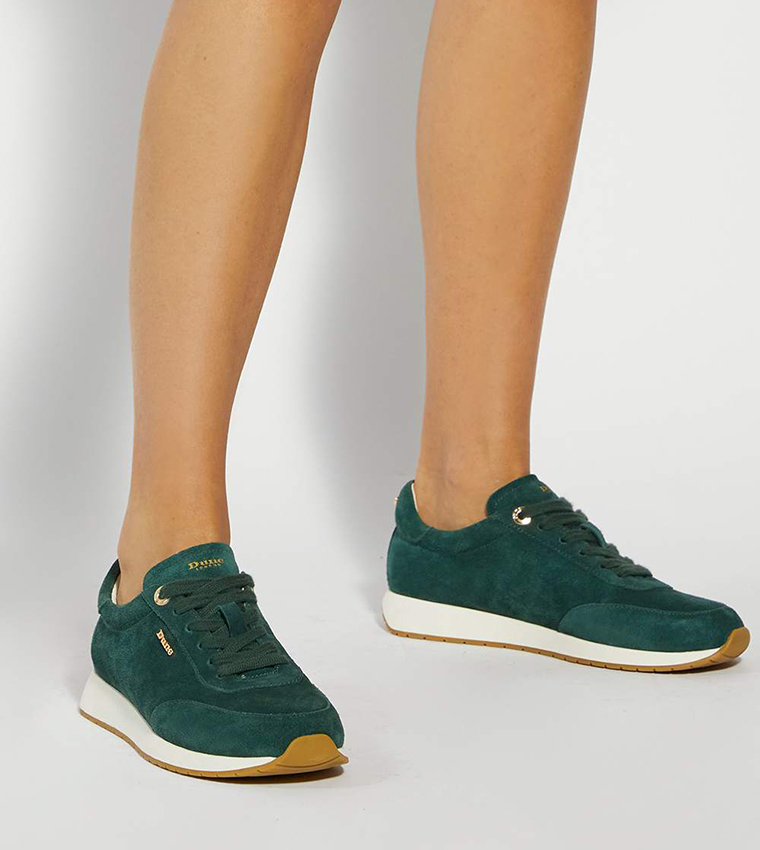 ETTAH Round Toe Lace-Up Sneakers