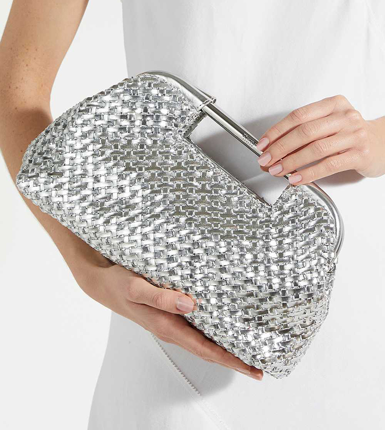 EXPRESSION Braided Clutch Bag