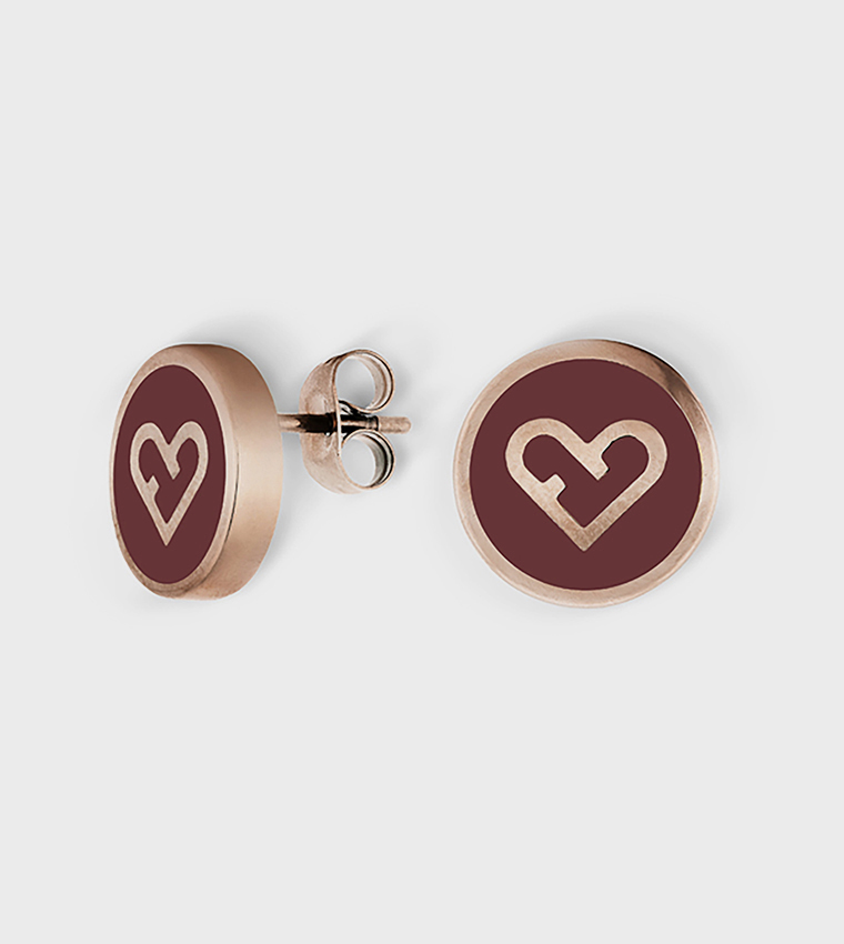 HEART Patterned Earrings