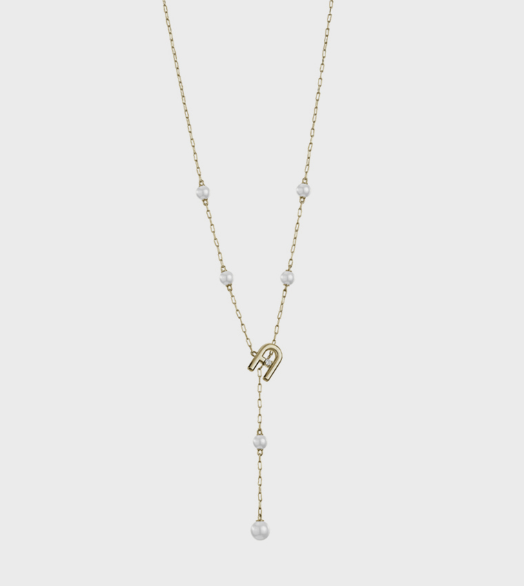ARCH PEARL Embellished Necklace