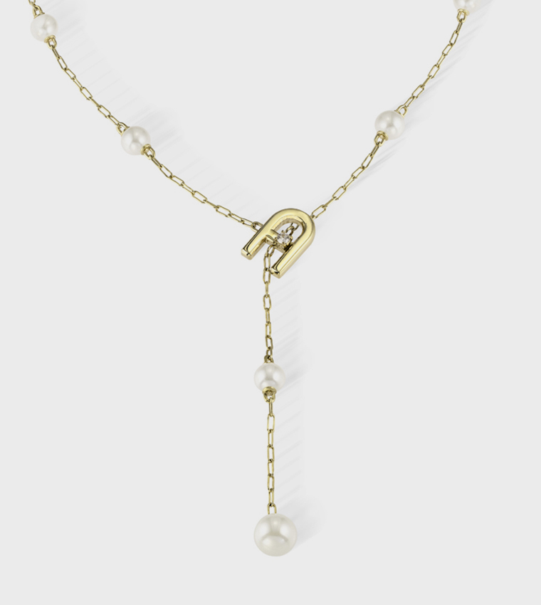 ARCH PEARL Embellished Necklace