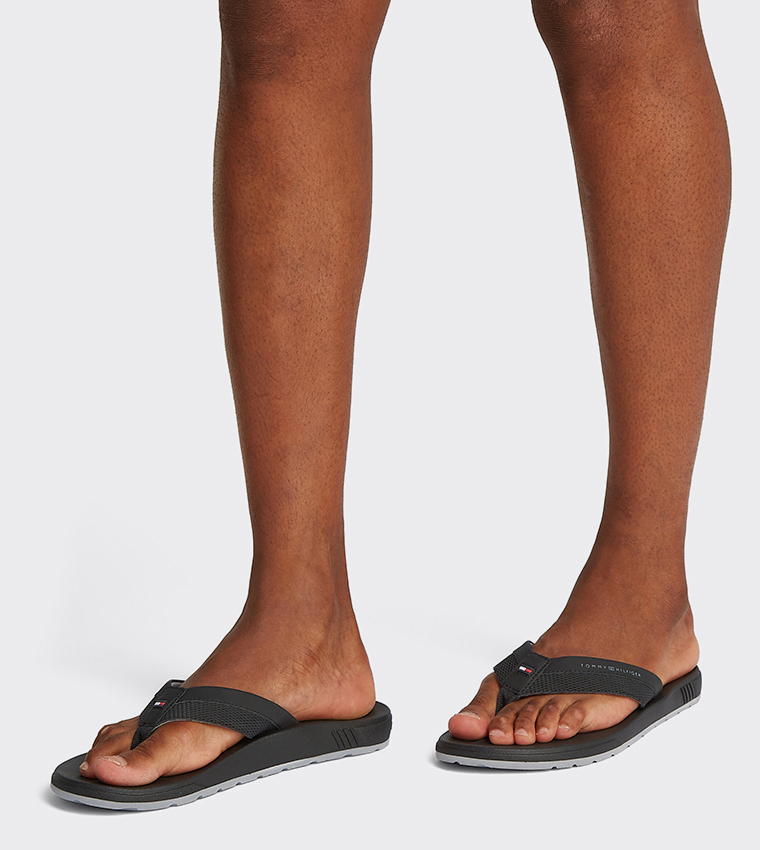 Logo Detail Beach Flip-Flops