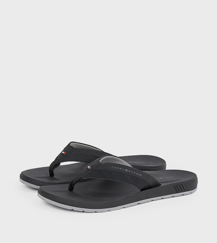 Logo Detail Beach Flip-Flops