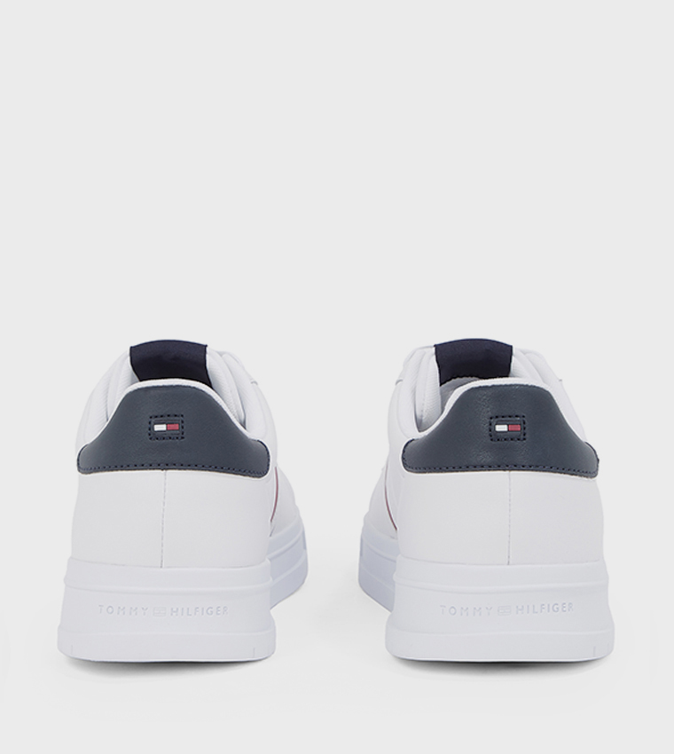 Stripe Detail Lace-Up Sneakers