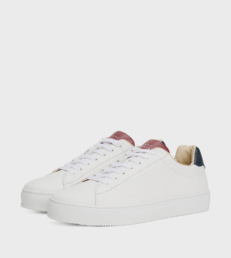 Logo Detail Lace-Up Sneakers