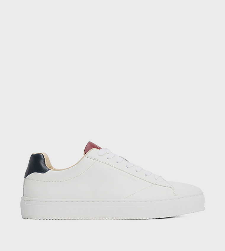 Logo Detail Lace-Up Sneakers