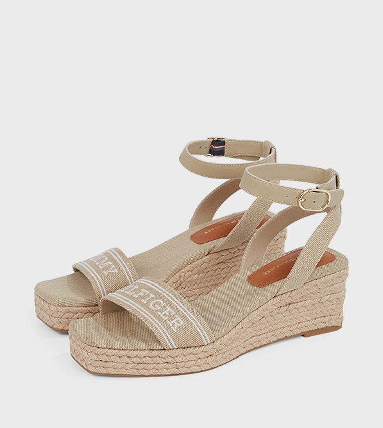 Ankle Strap Espadrille Wedges