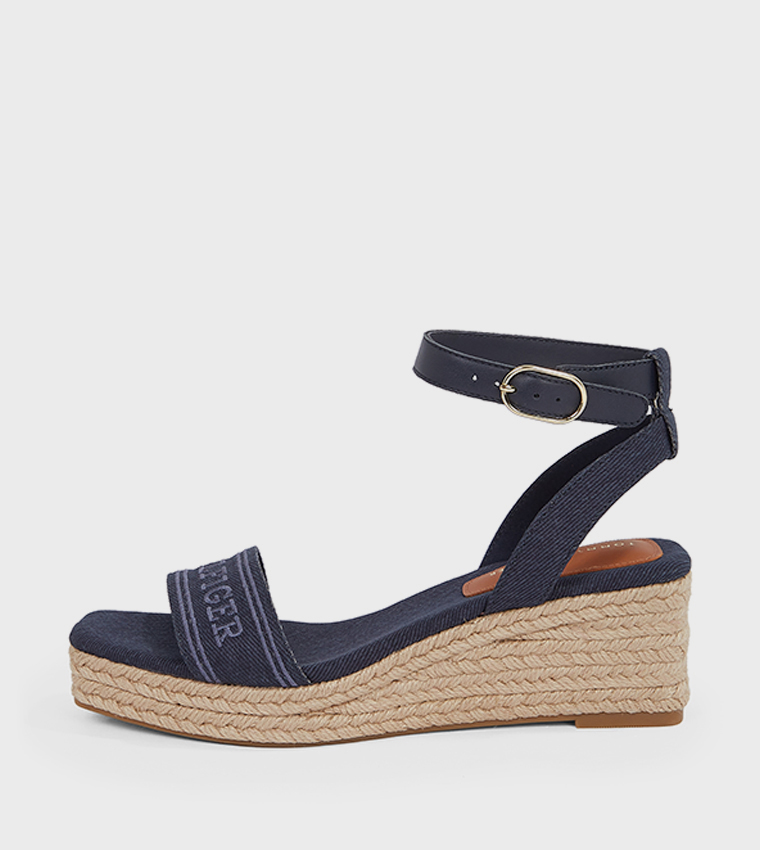 Ankle Strap Espadrille Wedges