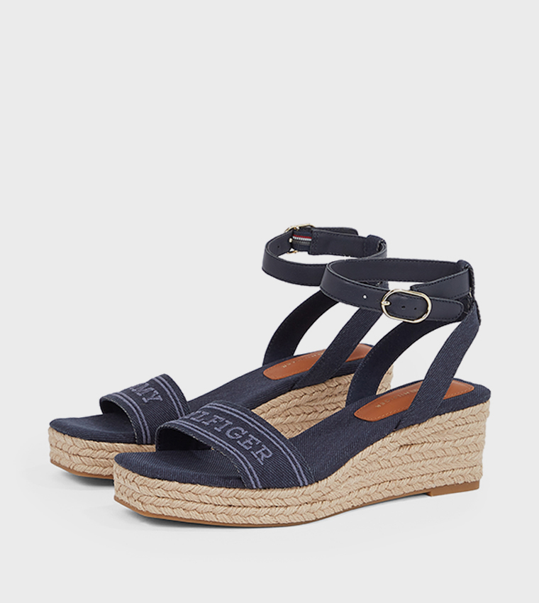 Ankle Strap Espadrille Wedges