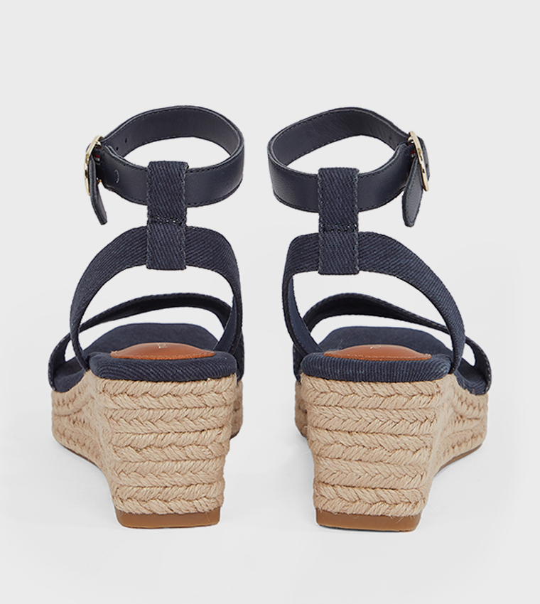 Ankle Strap Espadrille Wedges