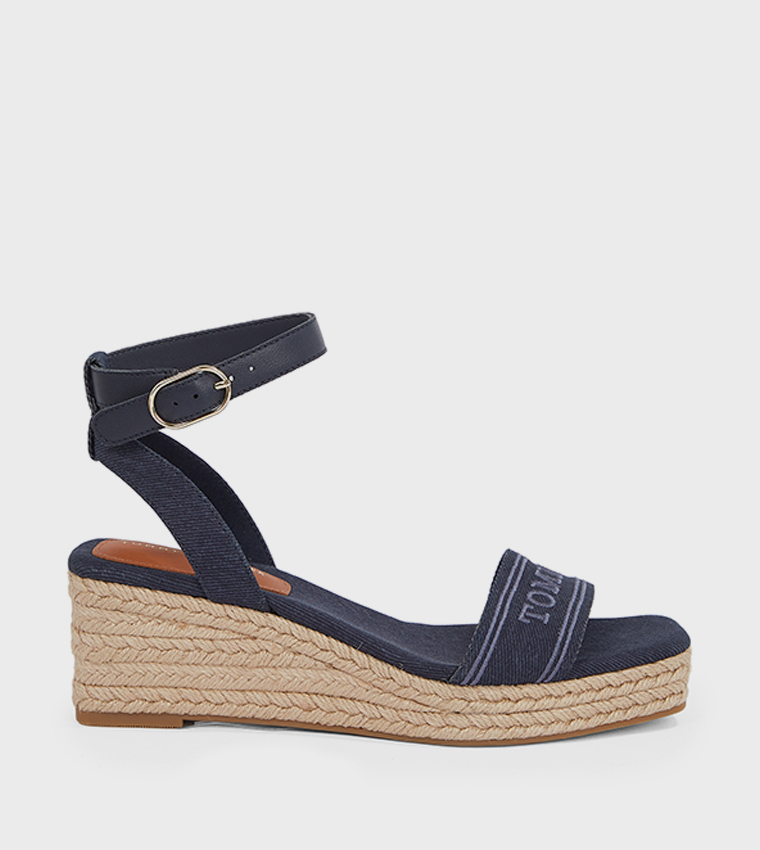 Ankle Strap Espadrille Wedges