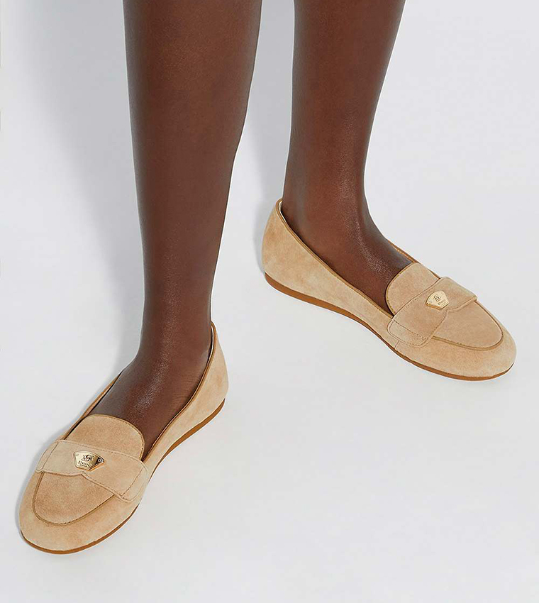 GINA Metal Accent Ballerinas