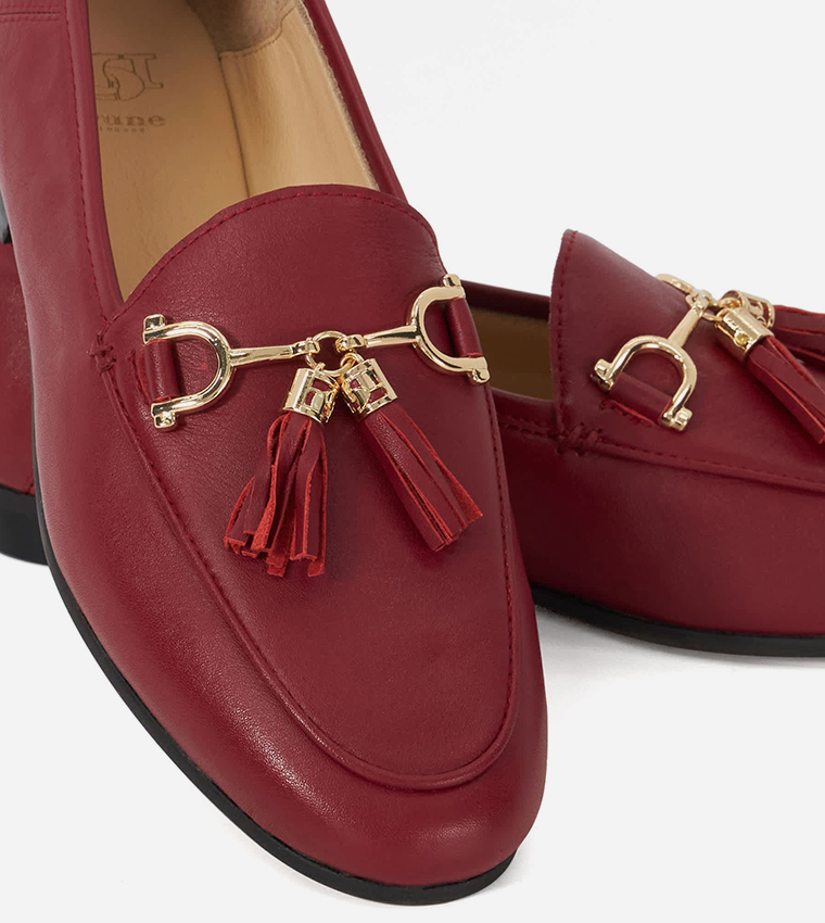 GREYSONS Tassel Detail Loafers