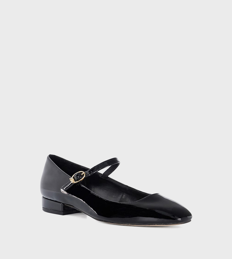 HABBS Ankle Strap Ballerinas