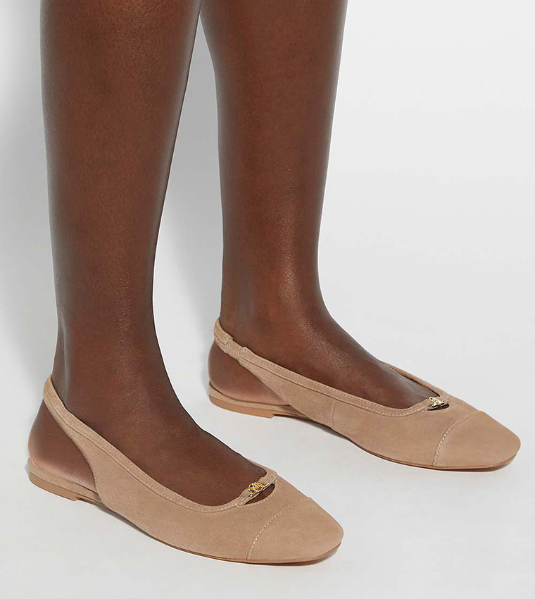 HANNA Slingback Flat Shoes