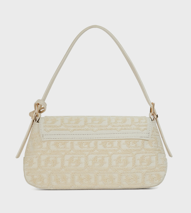 HIGHGATE Monogram Flap Shoulder Bag