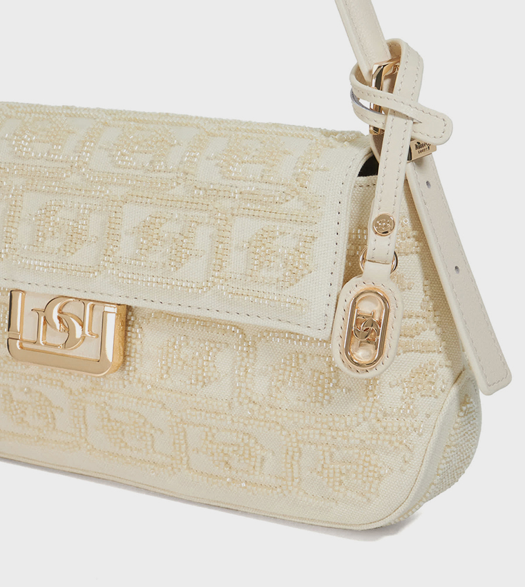 HIGHGATE Monogram Flap Shoulder Bag