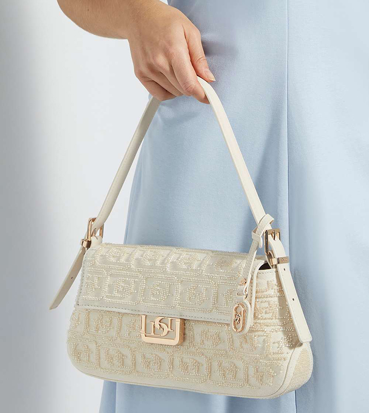 HIGHGATE Monogram Flap Shoulder Bag