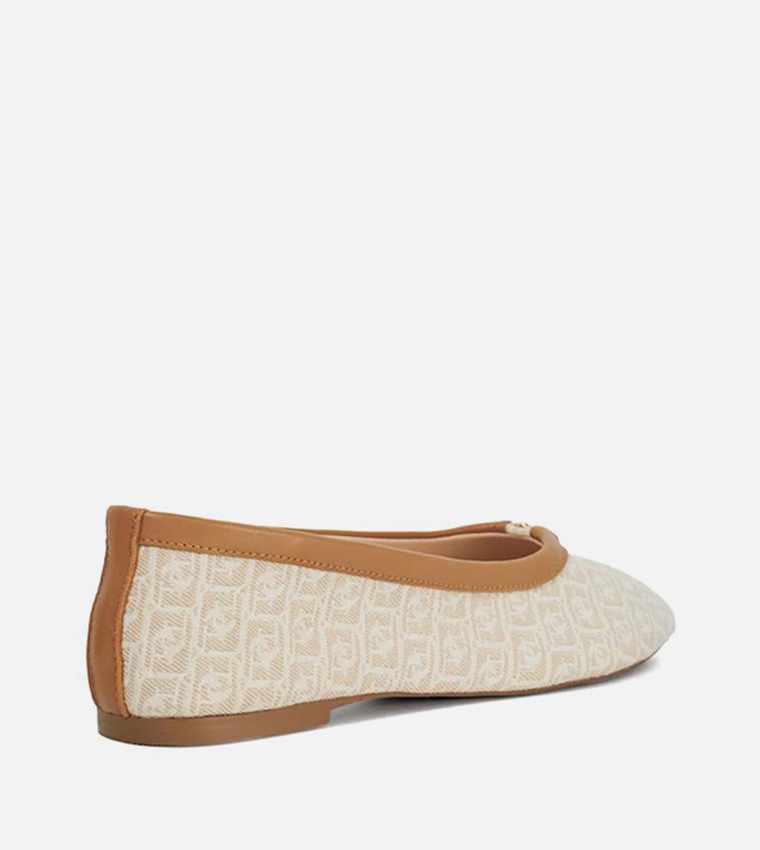 HONESTLY Monogram Patterned Ballerinas