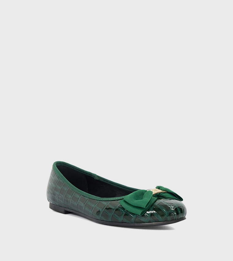 HOPPING Bow Detail Ballerinas