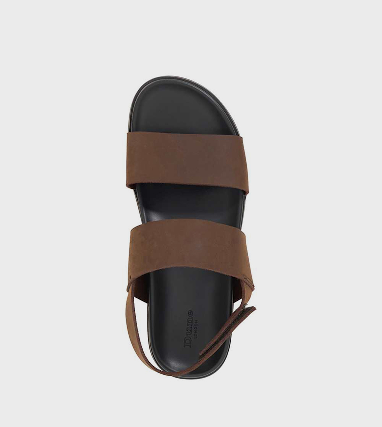 Textured Open Toe Comfort Sandals