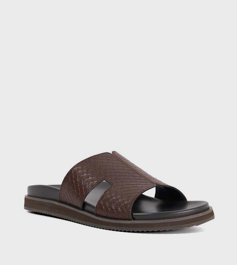 INSIGHT WEAVE Textured Chunky Sole Sandals