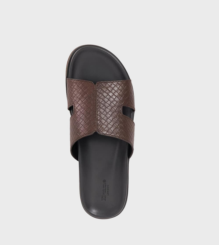 INSIGHT WEAVE Textured Chunky Sole Sandals