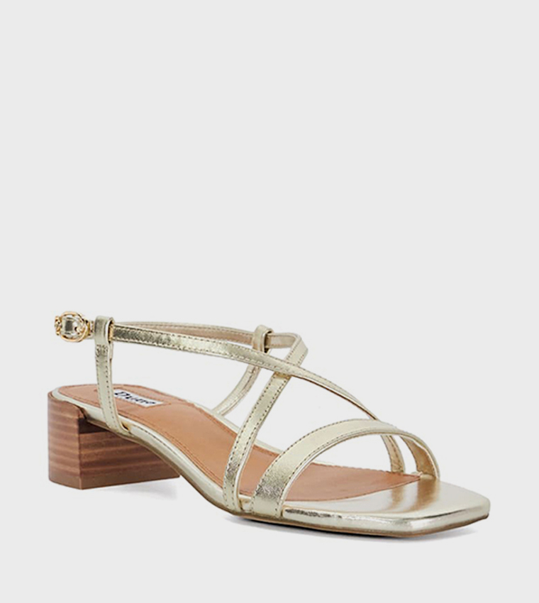 JASKELLE Strappy Block Heel Sandals