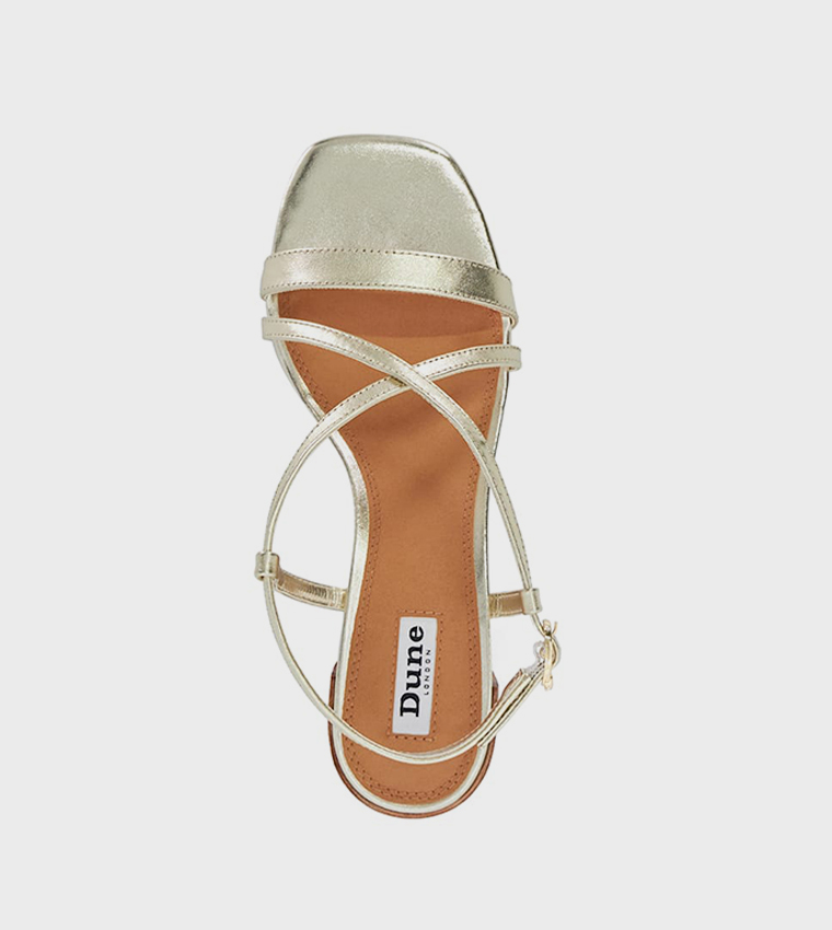 JASKELLE Strappy Block Heel Sandals