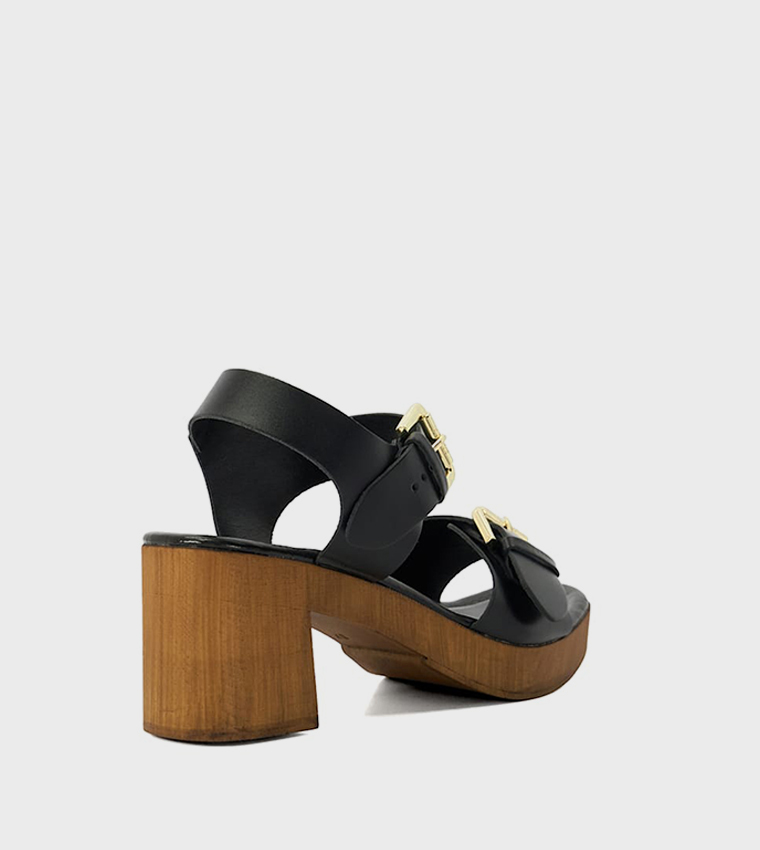 JULES Ankle Strap Block Heel Sandals