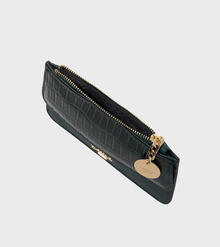 KALAMITYO Textured Zippered Wallet