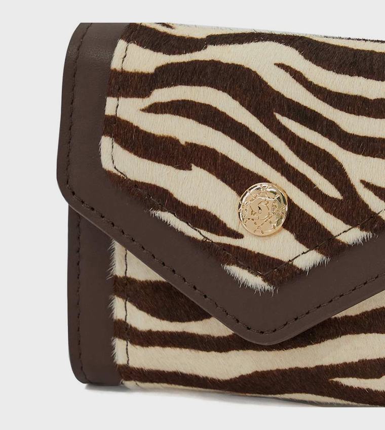 KAMARA Animal Printed Tri-Fold Wallet