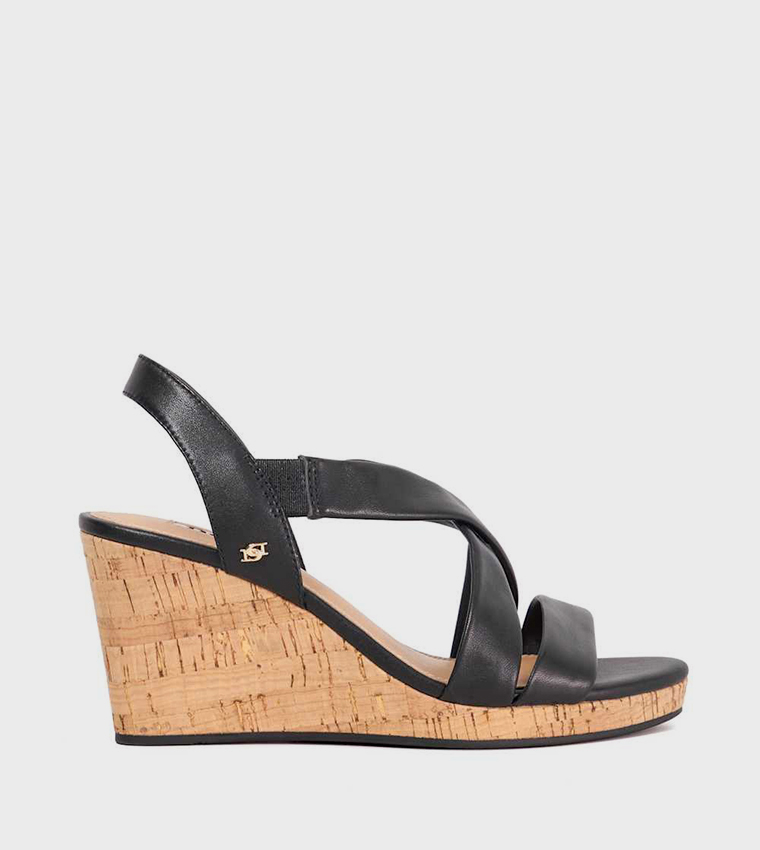 KAMIES Ankle Strap Wedges