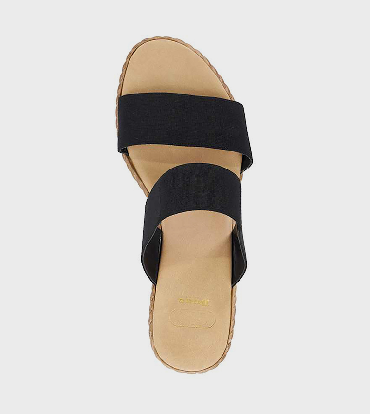 KASON Open Toe Wedge Sandals