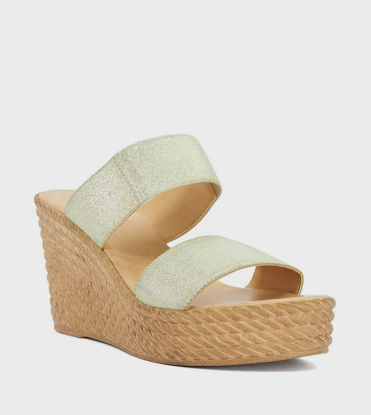 KASON Open Toe Wedge Sandals