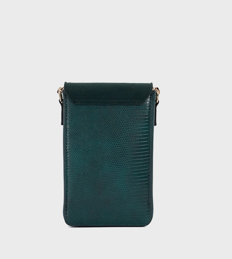 KINGLYO Embellished Phone Crossbody Bag