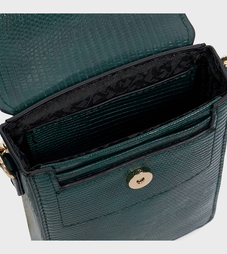 KINGLYO Embellished Phone Crossbody Bag