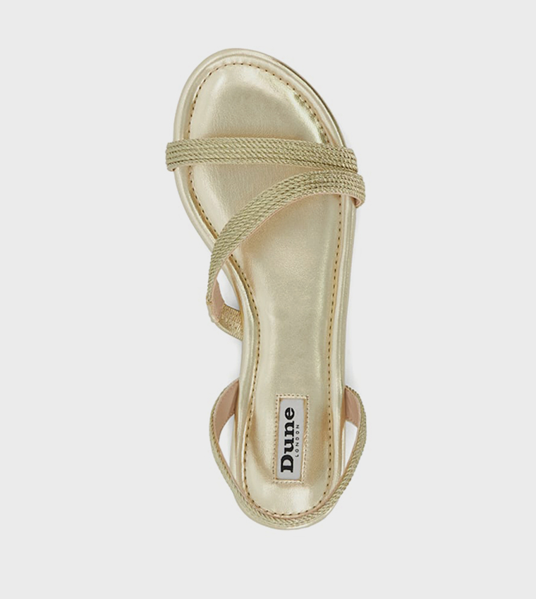 LISTENS Open Toe Flat Sandals