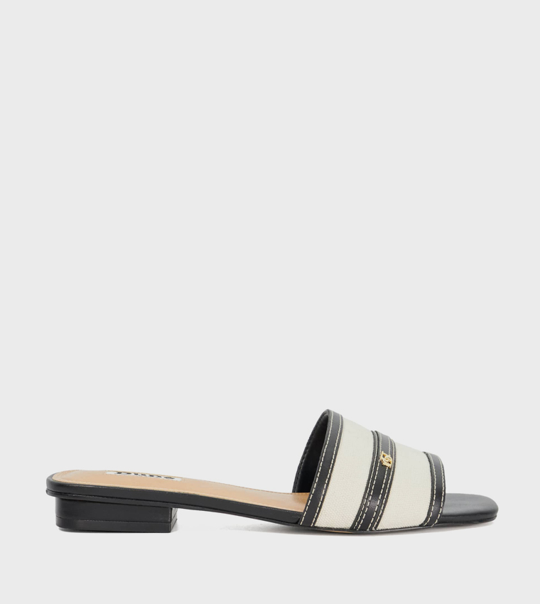 LORENZO Color Block Flat Sandals