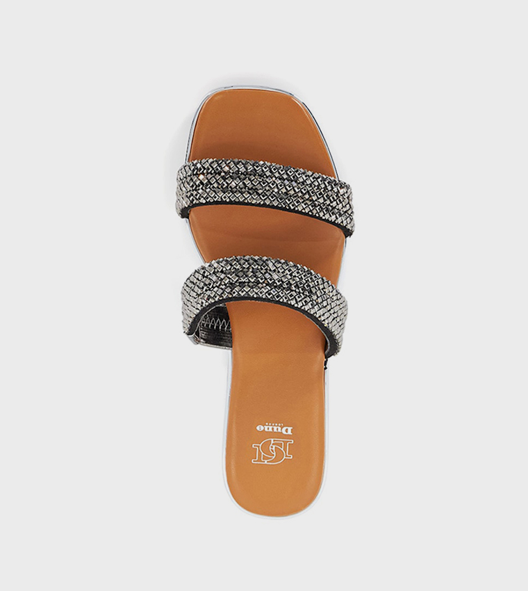 LOVET Embellished Flat Sandals
