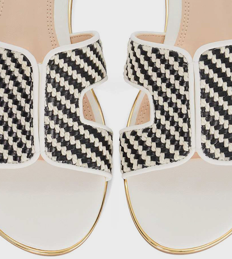 LUDLOWS Braided Flat Sandals