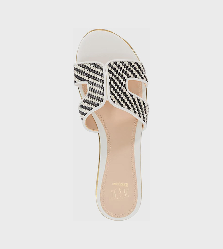 LUDLOWS Braided Flat Sandals