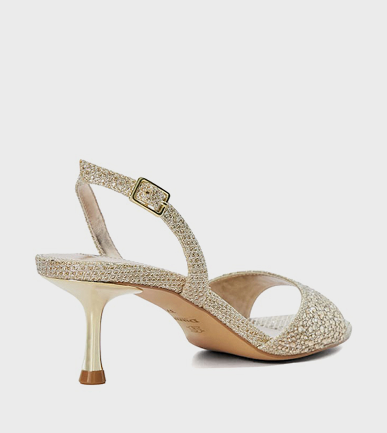 MADELINNIE Embellished Heel Sandals