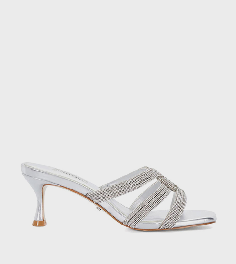 MARLOT Embellished Heel Sandals